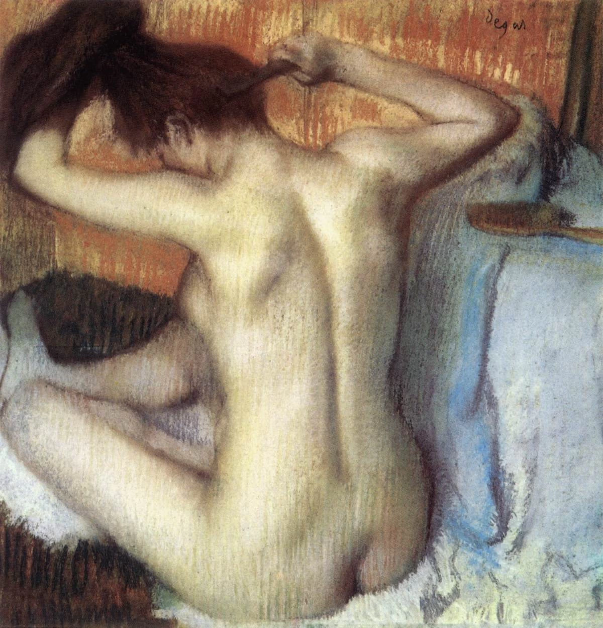 Donna che si pettina i capelli - Hermitage